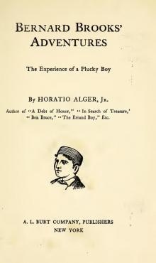 Bernard Brooks Adventures: The Experience of a Plucky Boy Bernard Brooks Adventures: The Experience of a Plucky Boy