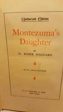 Montezumas Daughter