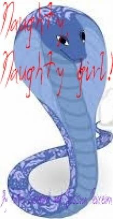 Naughty, Naughty girl!