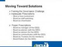 Setting the pace: Getting started in NGO corporate governance Setting the pace: Getting started in NGO corporate governance