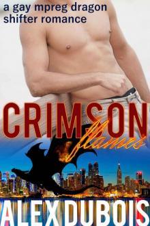 Crimson Flames: A gay mpreg dragon shifter romance (Fated Flames Book 1)