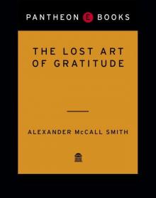 The Lost Art of Gratitude