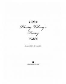 Henry Tilney's Diary Henry Tilney's Diary