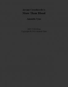 More Than Blood More Than Blood