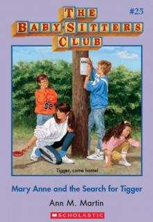 Mary Anne and the Search for Tigger