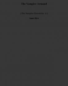 The Vampire Armand tvc-6 The Vampire Armand tvc-6