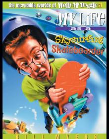 Sky Surfing Skateboarder