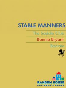 Stable Manners Stable Manners