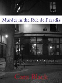 Murder in the Rue de Paradis Murder in the Rue de Paradis
