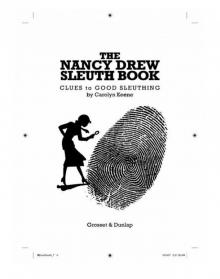 The Nancy Drew Sleuth Book The Nancy Drew Sleuth Book