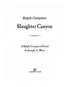 Ralph Compton Slaughter Canyon (9781101559499)