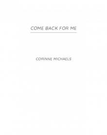 Come Back for Me Come Back for Me