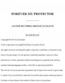 Forever My Protector (The Ryder Brothers)