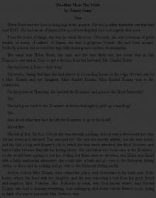 Deadlier Than The Male