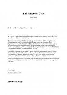 The Nature of Jade The Nature of Jade