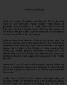 The Price of Blood