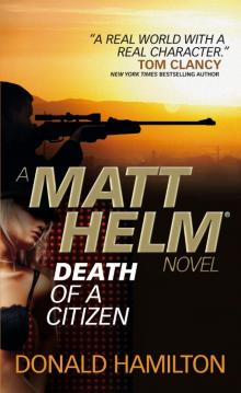 Death of a Citizen Death of a Citizen