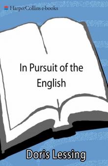 In Pursuit of the English In Pursuit of the English