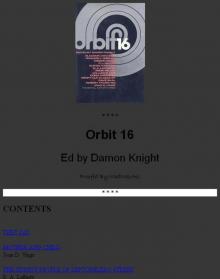 Orbit 16 - [Anthology]