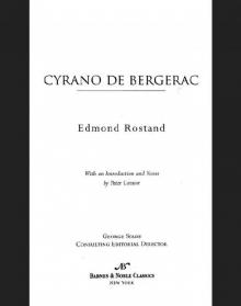 Cyrano de Bergerac (Barnes & Noble Classics Series)