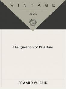 The Question of Palestine