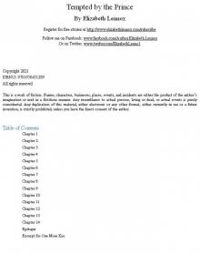 Tempted by the Prince