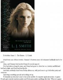 L. J. Smith - Forbidden Game 99