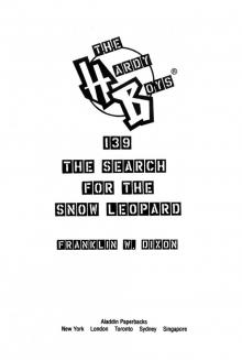 The Search for the Snow Leopard