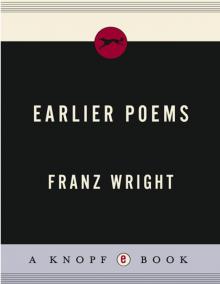 Earlier Poems Earlier Poems