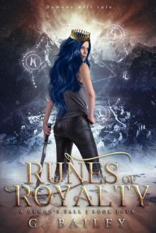 Runes of Royalty: A Reverse Harem Urban Fantasy (A Demon's Fall series Book 4)