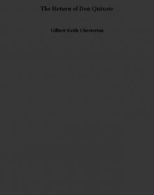 The Return of Don Quixote