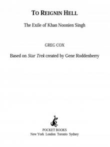 To Reign in Hell: The Exile of Khan Noonien Singh