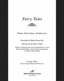 Fairy Tales of Hans Christian Andersen Fairy Tales of Hans Christian Andersen