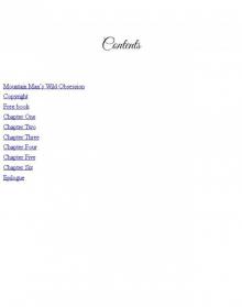 Mountain Man's Wild Obsession