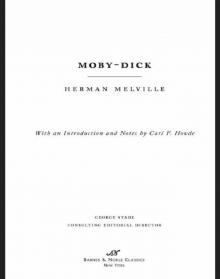 Moby-Dick (Barnes & Noble Classics Series)