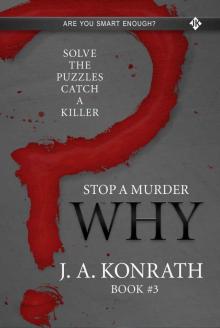 STOP A MURDER - WHY (Mystery Puzzle Book 3) STOP A MURDER - WHY (Mystery Puzzle Book 3)