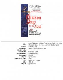 A 3rd Serving of Chicken Soup for the Soul A 3rd Serving of Chicken Soup for the Soul