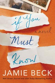 If You Must Know: A Novel (Potomac Point) If You Must Know: A Novel (Potomac Point)