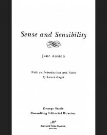 Sense and Sensibility (Barnes & Noble Classics Series) Sense and Sensibility (Barnes & Noble Classics Series)