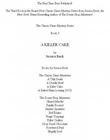 A Killer Cake A Killer Cake
