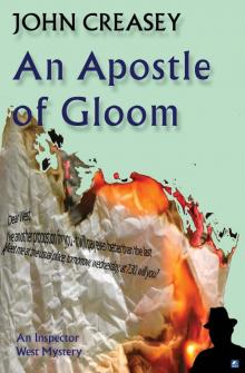 An Apostle of Gloom An Apostle of Gloom