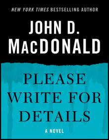 Please Write for Details Please Write for Details