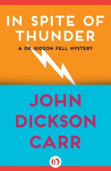 In Spite of Thunder In Spite of Thunder