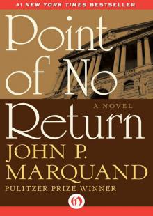 Point of No Return Point of No Return