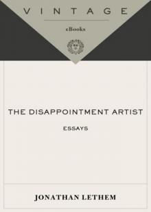 The Disappointment Artist