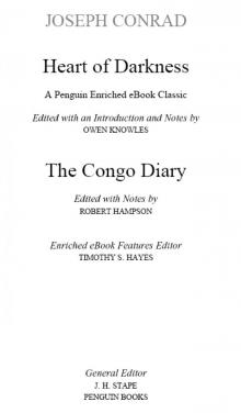 Heart of Darkness and the Congo Diary Heart of Darkness and the Congo Diary