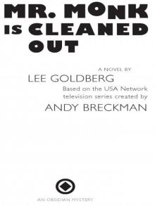 Mr. Monk is Cleaned Out