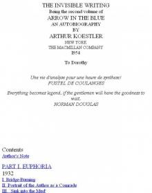 The Invisible Writing The Invisible Writing