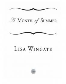 A Month of Summer
