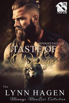 Taste of Danger [Midnight Falls 23] (The Lynn Hagen ManLove Collection)